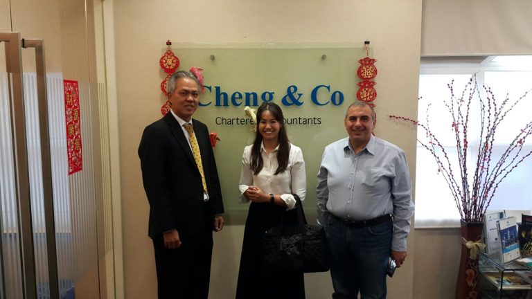 TGS MEMBERS FROM ABROAD VISIT CHENG & CO 10 TGS Members Visit