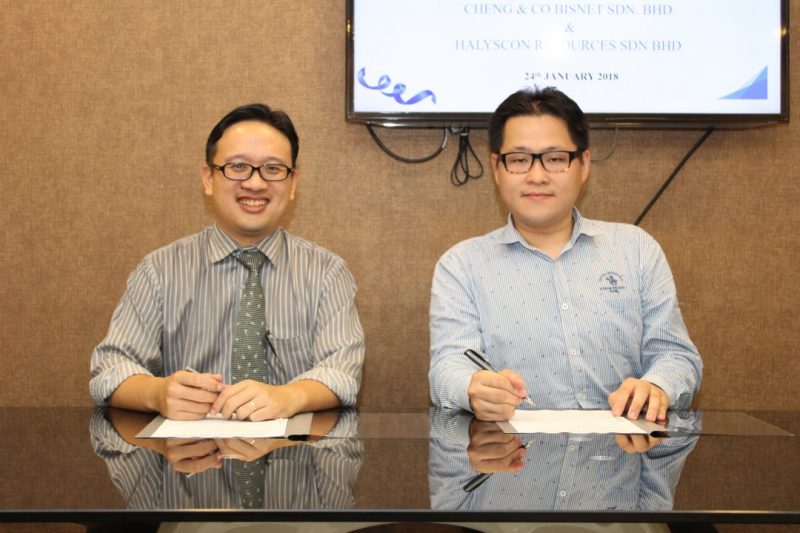 MoU between Cheng & Co and Halyscon Resources Sdn Bhd