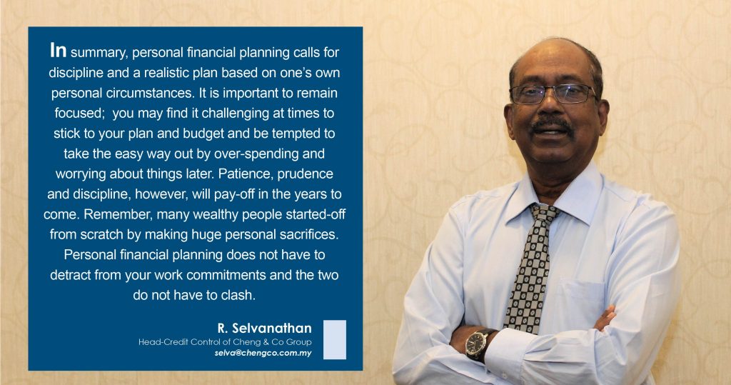 Personal Financial Planning 101 Conclusion Mr Selva