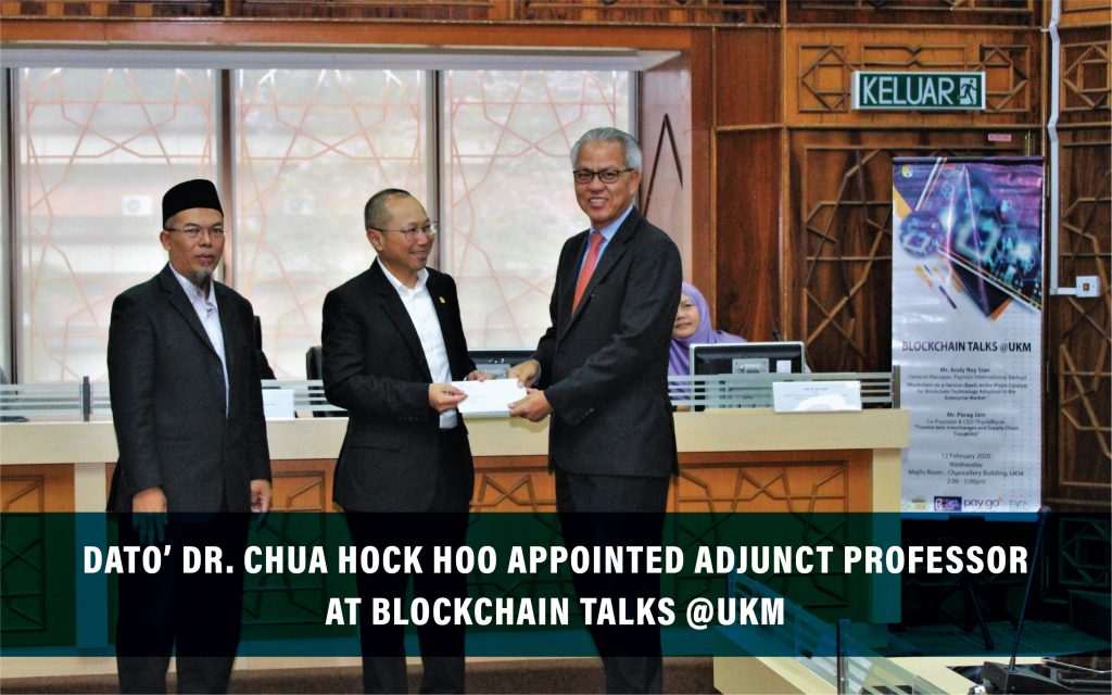 WORDPRESS Dato’ Dr. Chua Hock Hoo Appointed Adjunct Professor at UKM Cover