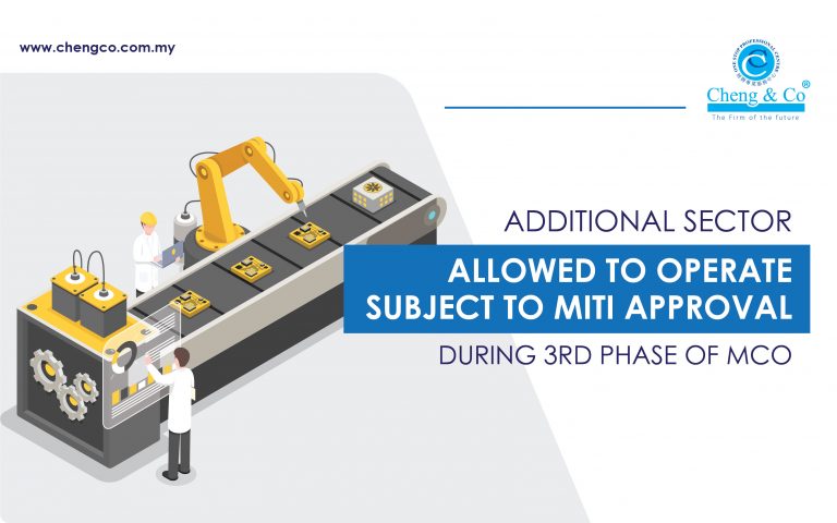 Additional Sector Allowed To Operate Subject To MITI Approval During 3rd Phase of MCO Wordpress Cover based on 10 April 2020