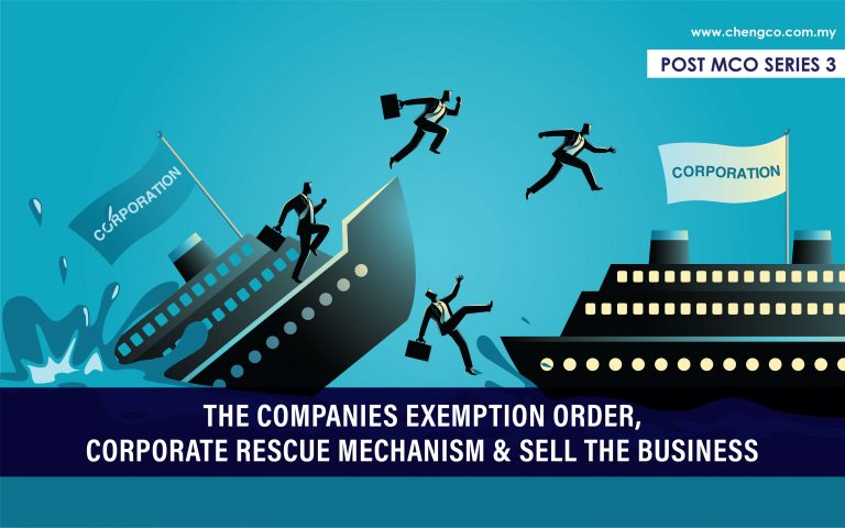 The Exemption Order Corporate Rescue Mechanism Sell the business Cover2