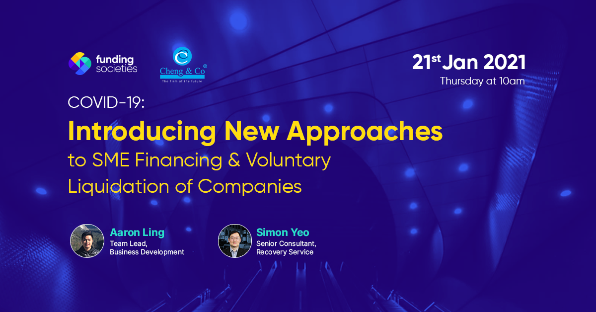 COVID-19: Introducing New Approaches to SME Financing & Voluntary Liquidation of Companies