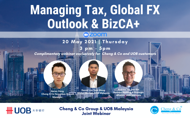 Webinar: Managing Tax, Global FX Outlook & BizCA+