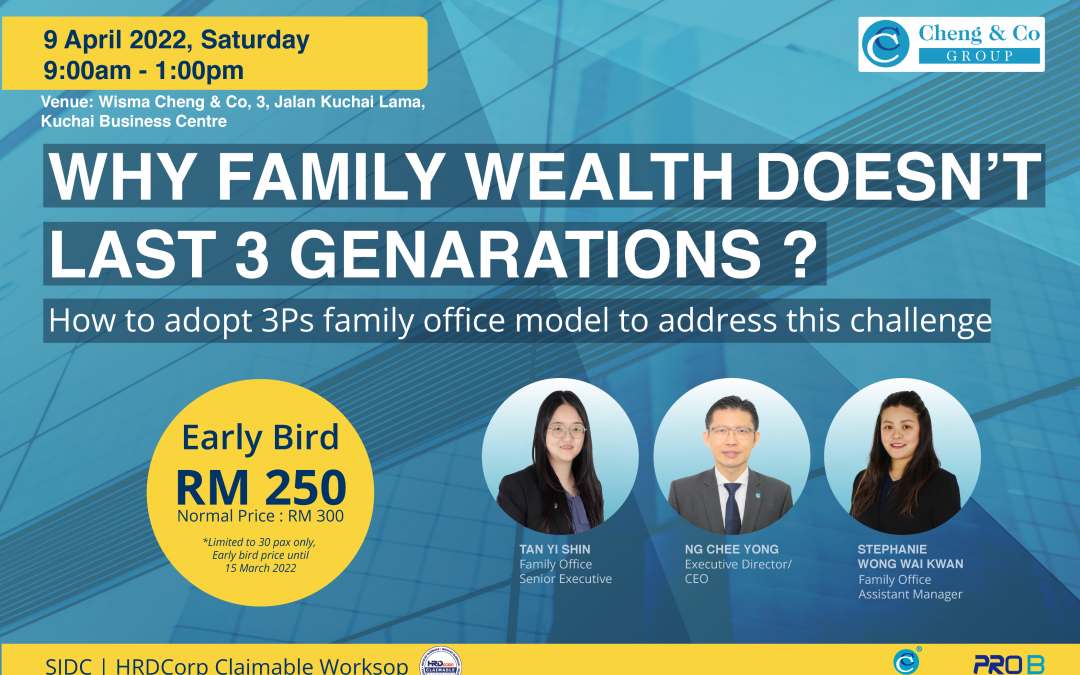 Why Family Wealth Does Not Last for Three Generations?