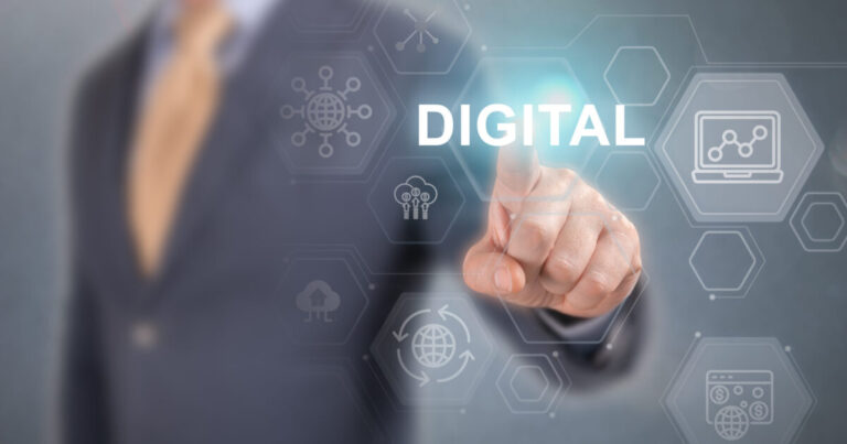 Go Digital: Digitalise Your Business To Save on Operational & Reporting Cost 8 digital transformation change management seo new technology data business process strategy automation internet cloud computing digital connection businessman presses word digital scaled e1788946060366
