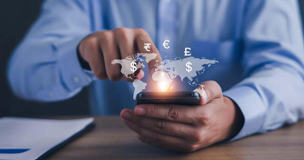 global digital finance mobile banking international currency exchange scaled e1788945527253
