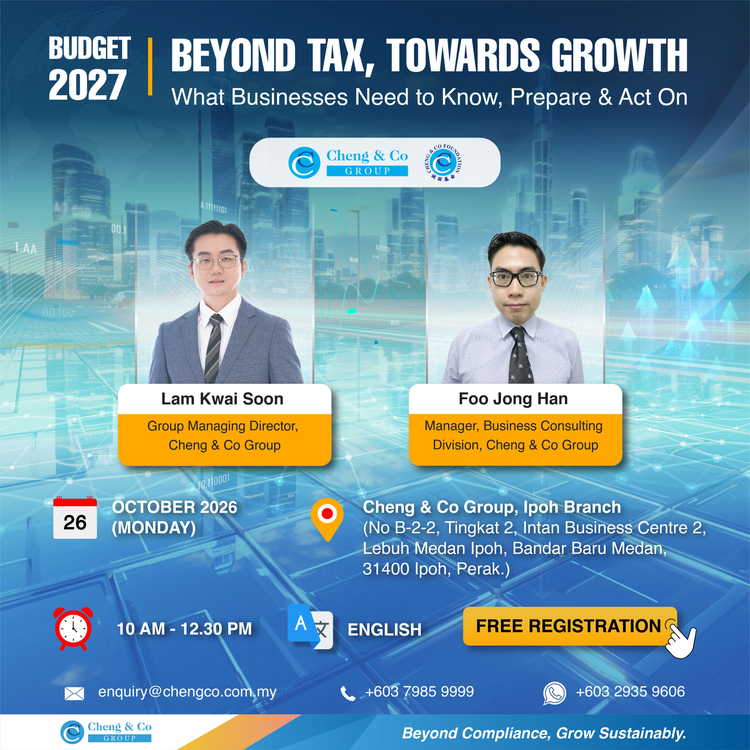 Budget 2027: Beyond Tax, Towards Growth (Ipoh)